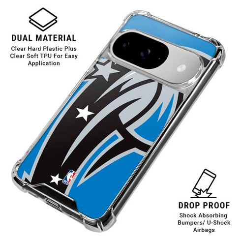 NBA Orlando Magic Large Logo Google Pixel 10 Clear Case